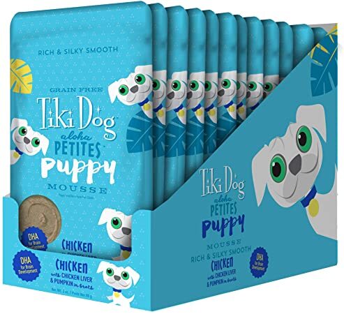Tiki Dog Aloha Petites Puppy Mousse Crossbones Dog Academy